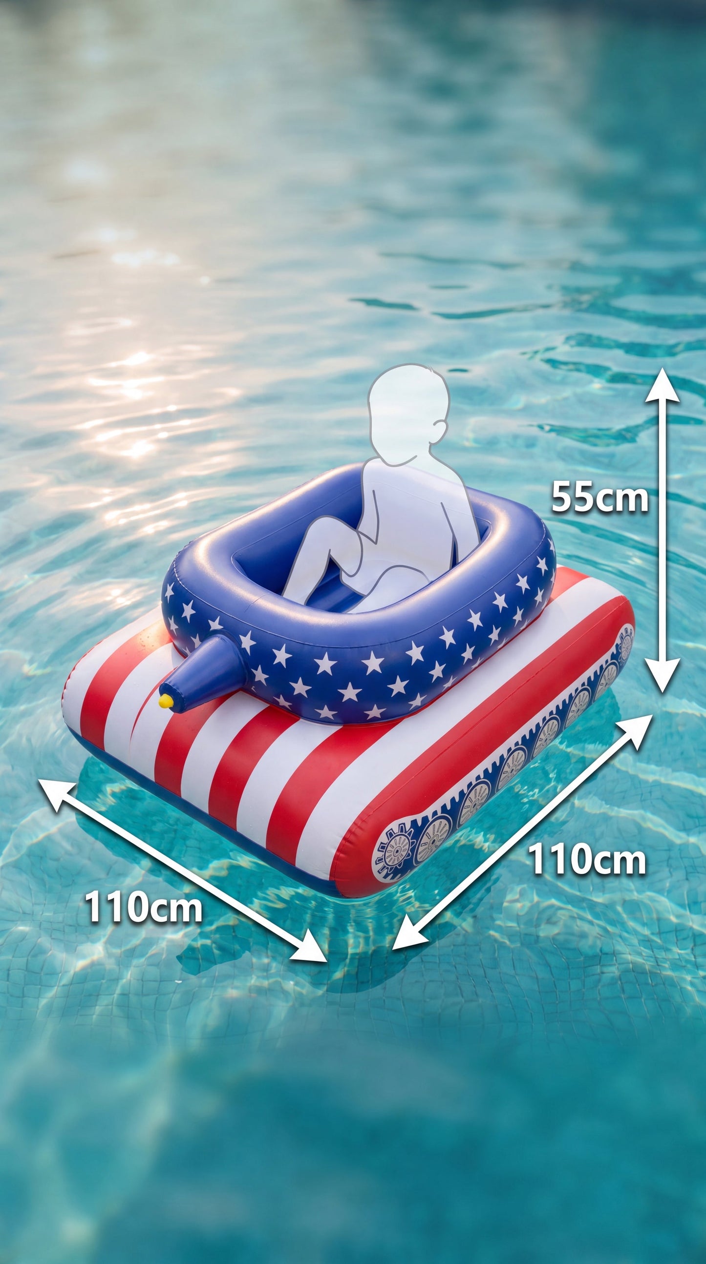 Floatable Pool Tank